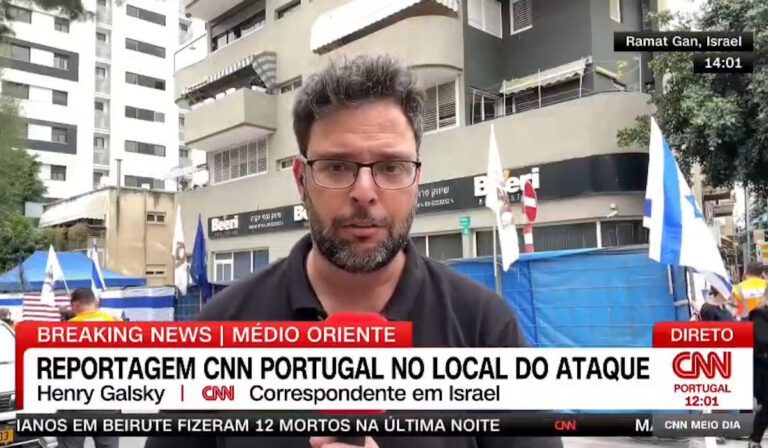 Henry Galsky: O repórter sem medo que explica a guerra na CNN Portugal