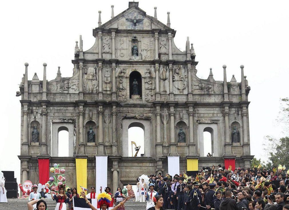 Macau recebe 4,17 milhões de visitantes em fevereiro, mais 32,6% do que em 2025