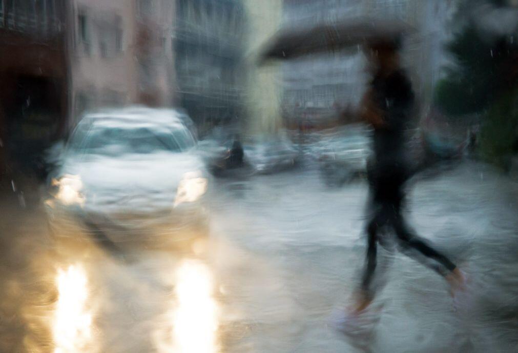 Aviso amarelo para Madeira, Évora, Beja e Setúbal devido à chuva