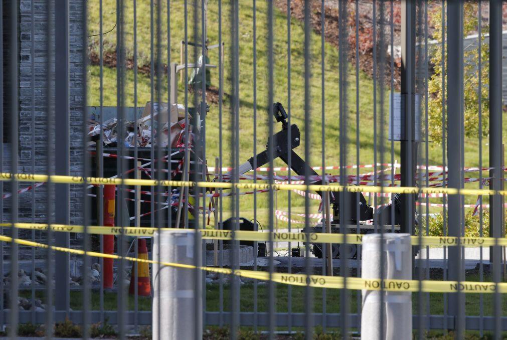 Explosão junto à embaixada dos Estados Unidos em Oslo