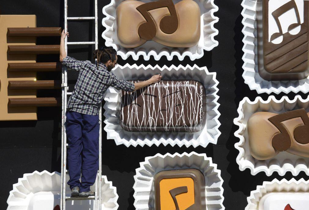 Ventos fortes adiam abertura do Festival Internacional de Chocolate de Óbidos