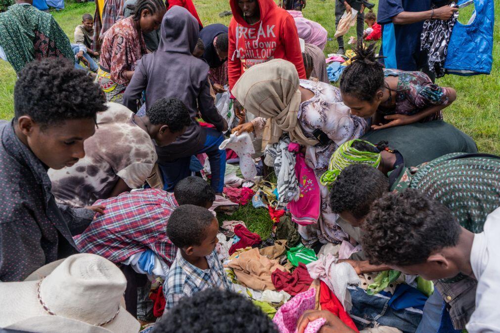 Etiópia: Cerca de 1.300 deslocados no Tigray morreram de fome e sem medicamentos