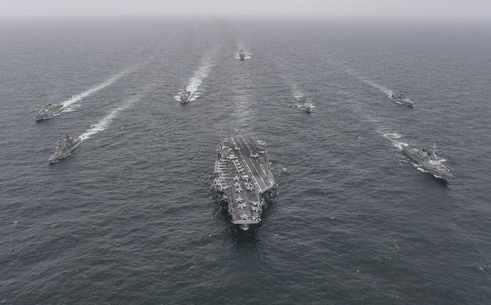 Porta-aviões de EUA “USS Nimitz” em exercícios com dez países da América Latina este ano