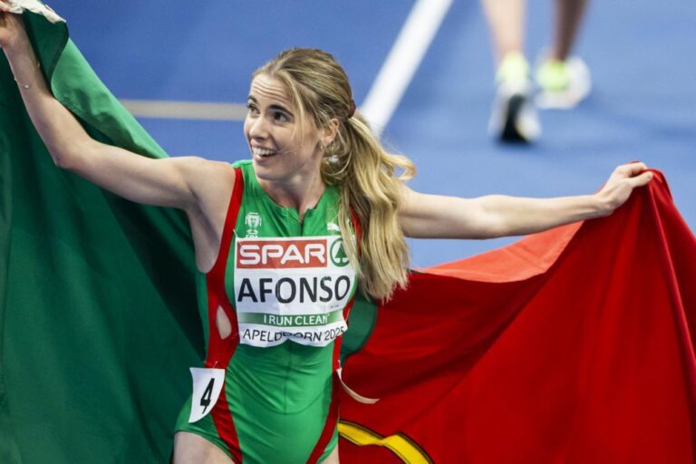 Portuguesa Salomé Afonso entre as nomeadas para atleta europeia de fevereiro