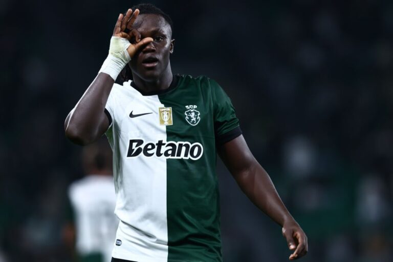 Geovany Quenda regressa aos treinos no Sporting quatro meses após lesão