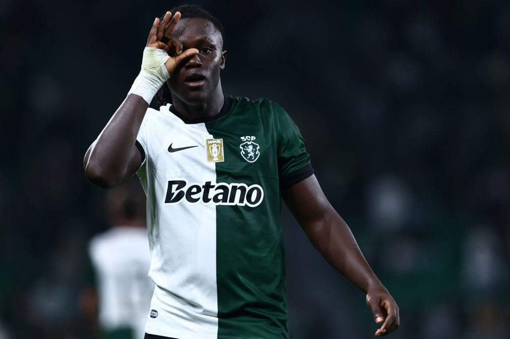 Geovany Quenda regressa aos treinos no Sporting quatro meses após lesão