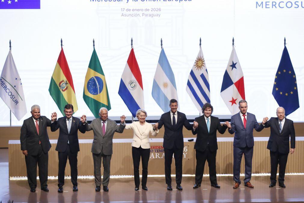 Acordo comercial UE/Mercosul entra em vigor provisoriamente em maio