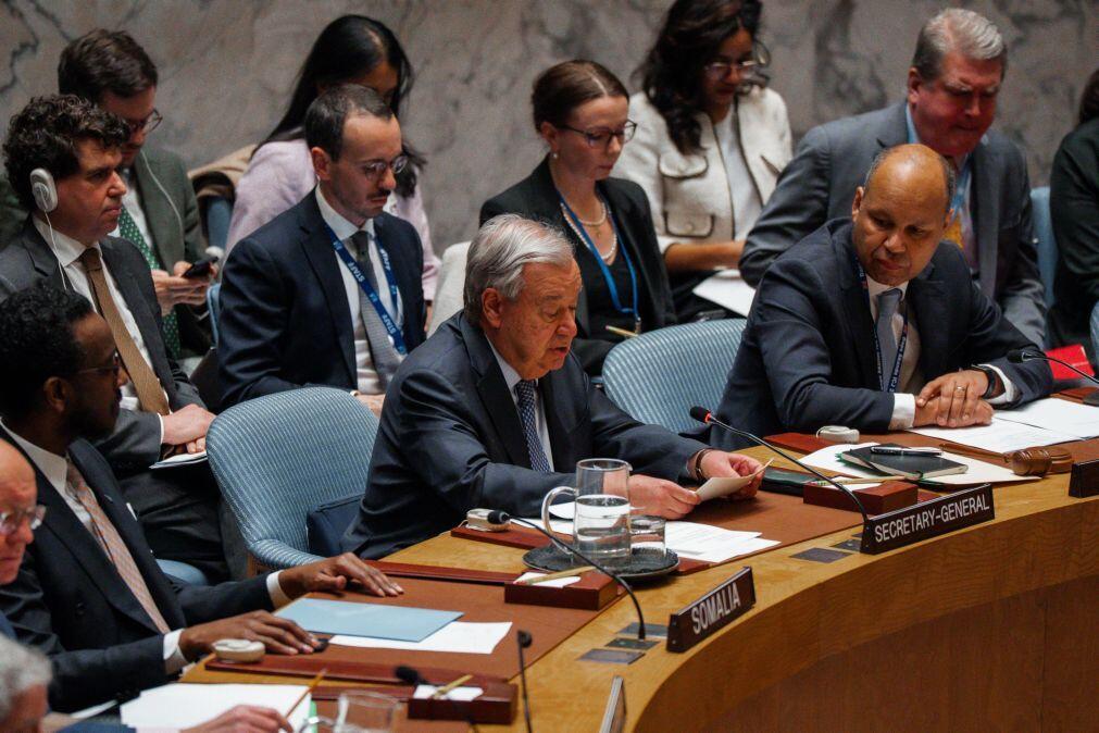 Guterres alerta que situação no Médio Oriente pode sair do controlo e pede negociações sérias