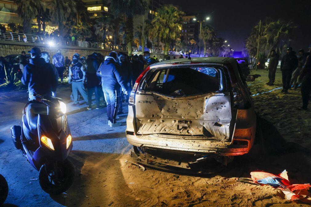 Ataques israelitas causam pelo menos sete mortos no Líbano