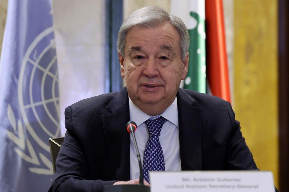 Guterres insiste que guerra no Médio Oriente deve acabar e a diplomacia prevalecer