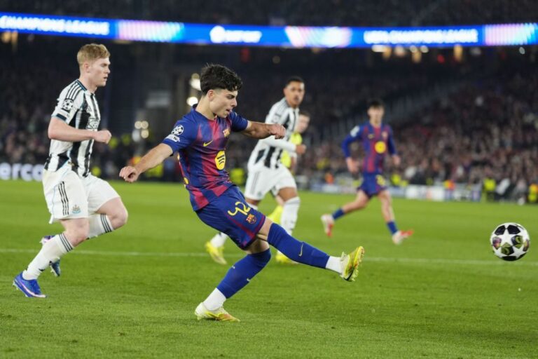 LC: FC Barcelona acede aos quartos de final com goleada sobre Newcastle