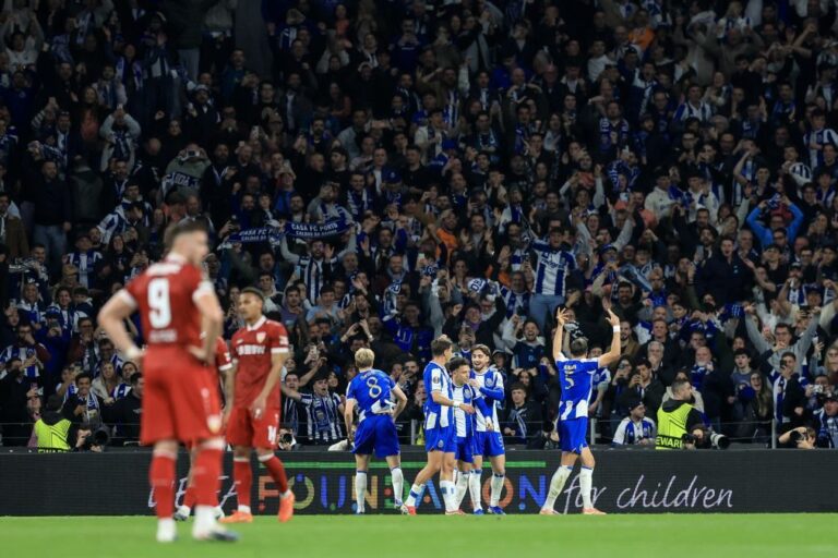 FC Porto garante quartos de final da Liga Europa após nova vitória sobre Estugarda