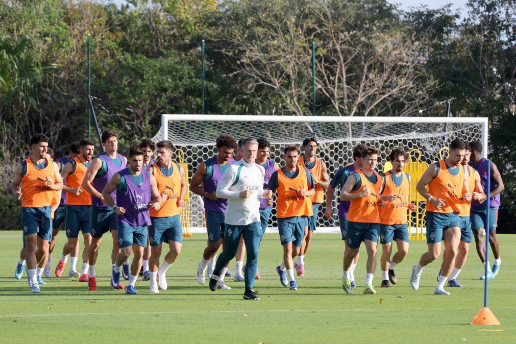 Mundial2026: Portugal sem baixas para o particular com o México