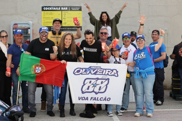 Fãs do piloto Miguel Oliveira sonham vê-lo no pódio em Portimão
