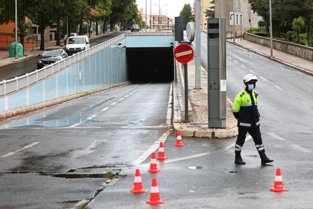 Túnel da Avenida João XXI em Lisboa fecha a partir de hoje para obras