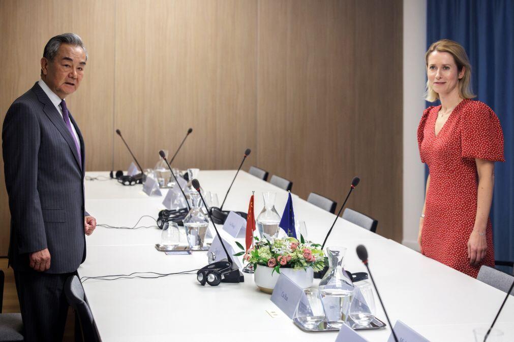 Irão: UE e China debatem “prioridade urgente” de desbloquear Estreito de Ormuz