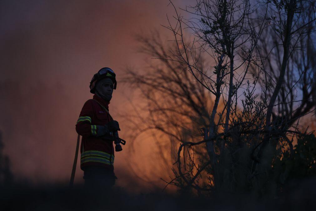 Incêndio em Vale de Cambra em fase de rescaldo