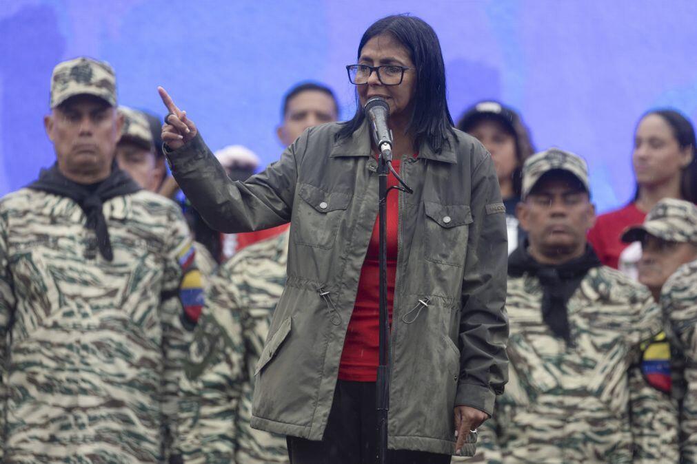 Delcy Rodríguez transmite mensagem de esperança pelos 100 dias de governo na Venezuela