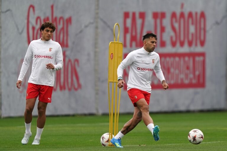 Zalazar de regresso aos eleitos do Sporting de Braga para 'final' com o Betis