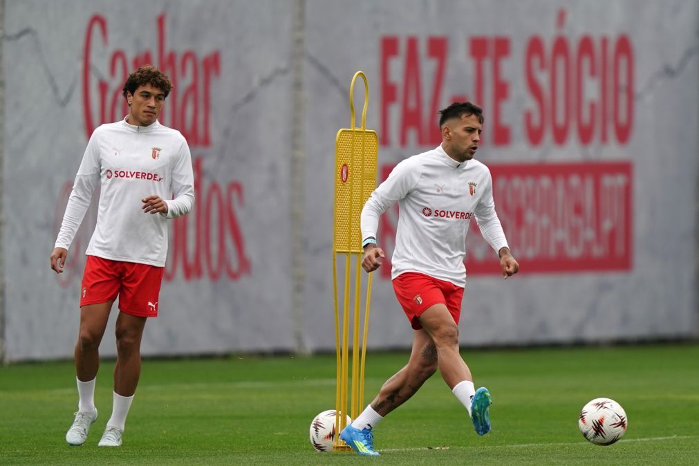 Zalazar de regresso aos eleitos do Sporting de Braga para ‘final’ com o Betis