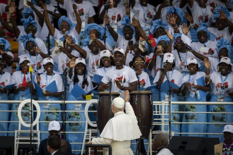 Leão XIV falou kimbundu em Angola e exortou jovens a construírem mundo sem guerras