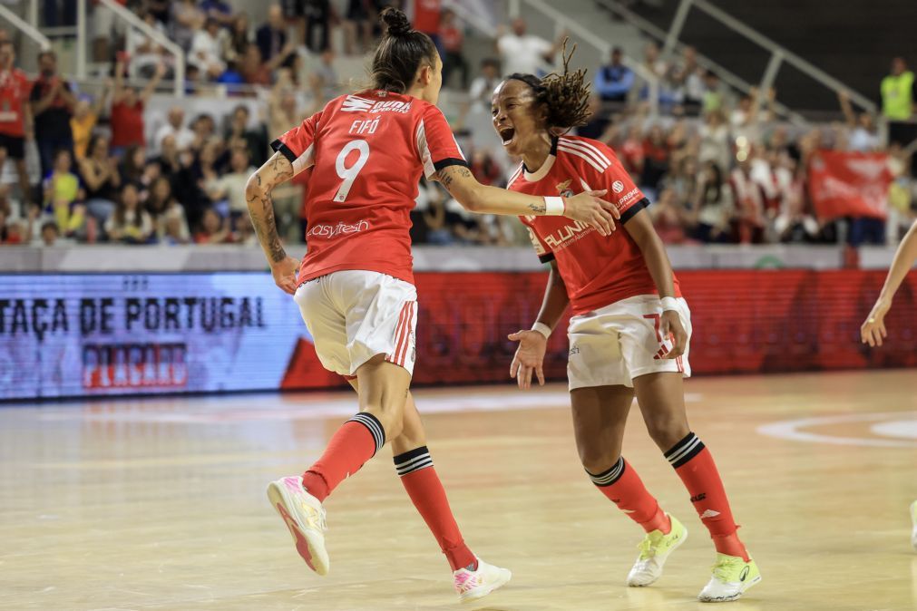Benfica vence Nun’Álvares e ergue Taça de Portugal feminina de futsal pela 10.ª vez