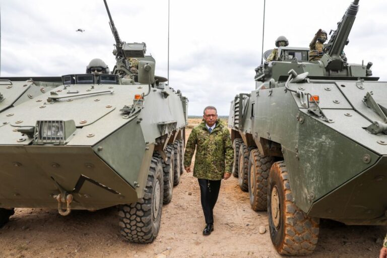 Presidente da República acompanha demonstrações do Exército em Santa Margarida