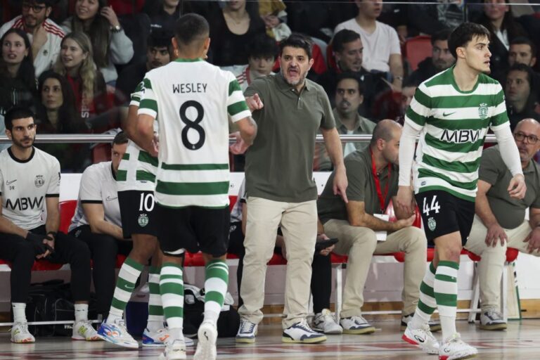 Treinador de futsal do Sporting diz que 