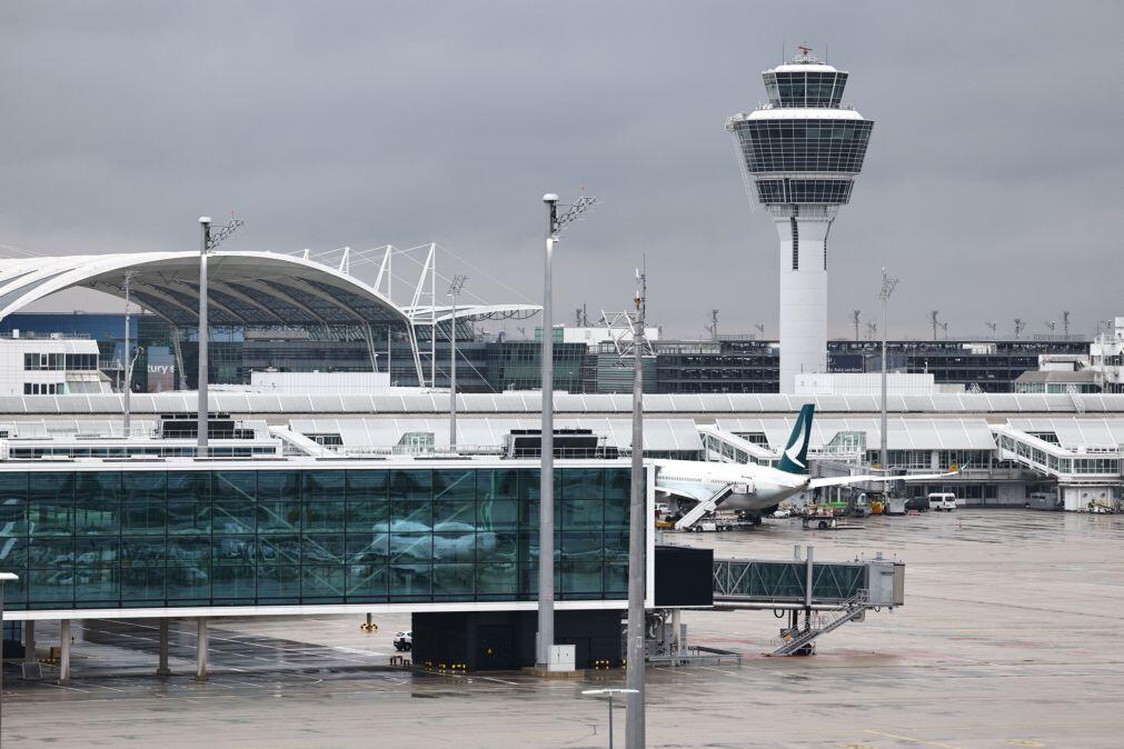 Retomados voos no aeroporto de Munique após suspeita de drone