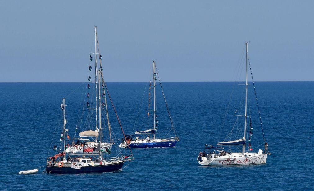 Marinha israelita abandona à deriva vários barcos da última flotilha
