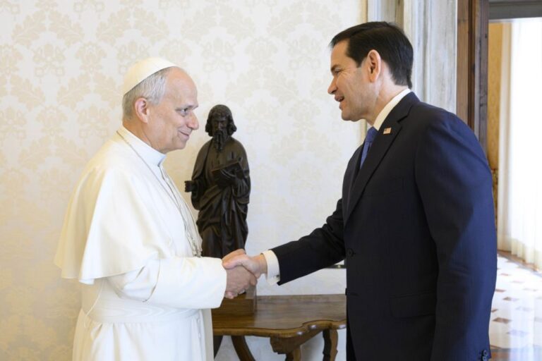 EUA destacam forte relação com a Santa Sé após encontro de Rubio com Papa