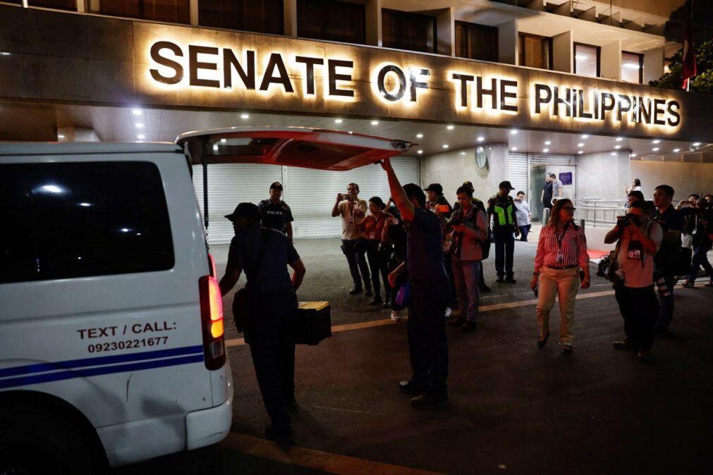 Suspeito detido após tiros no parlamento das Filipinas