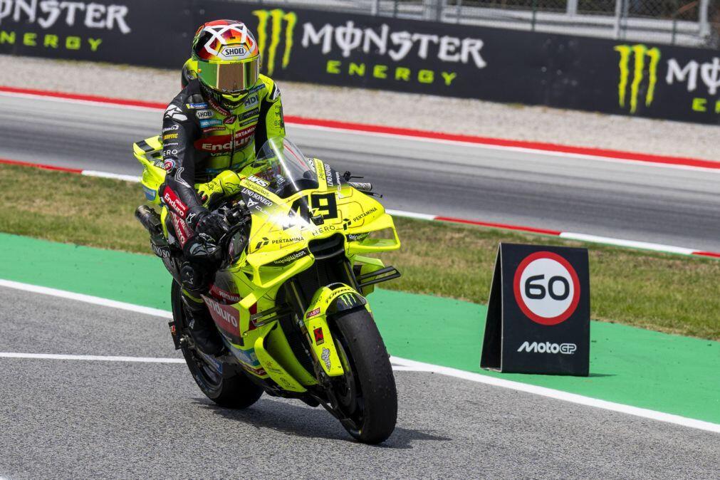 Fabio Di Giannantonio vence corrida acidentada no GP da Catalunha de MotoGP
