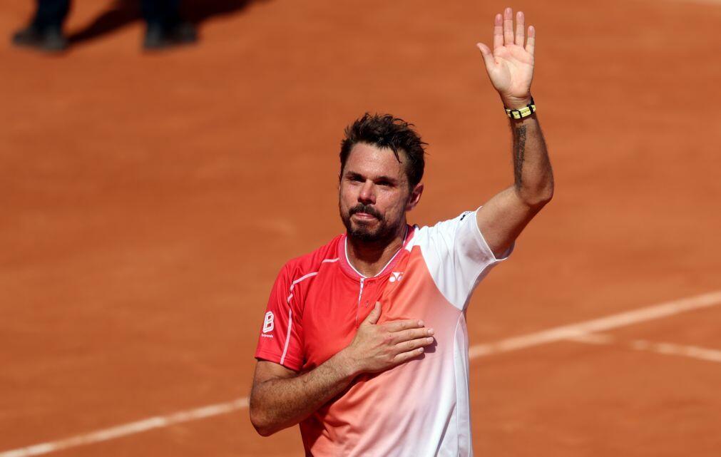 Wawrinka eliminado na estreia na 21.ª e última participação no Roland Garros