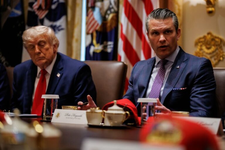 Hegseth diz que reforço militar chinês na Ásia dá 
