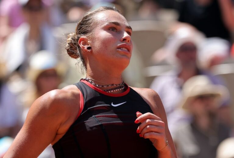 Aryna Sabalenka nos oitavos de final de Roland Garros sem ceder sets