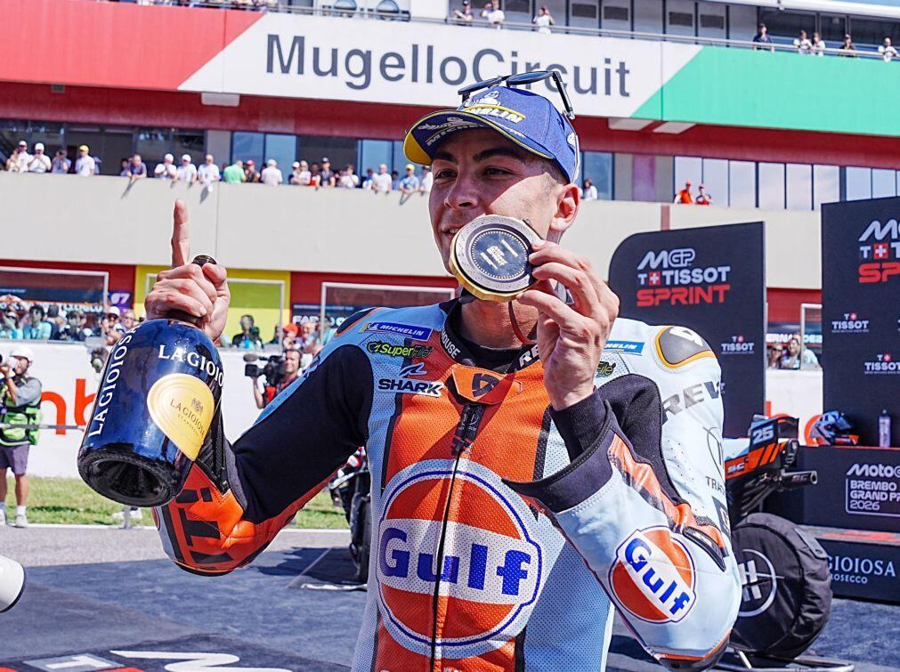 Raúl Fernández vence corrida sprint do Grande Prémio de Itália de MotoGP