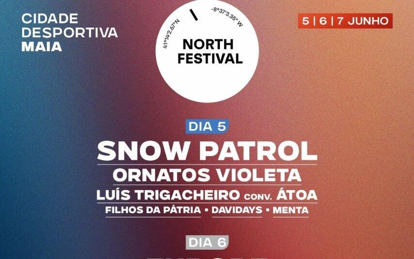 ​North Festival O cartaz de luxo que vai agitar a Maia