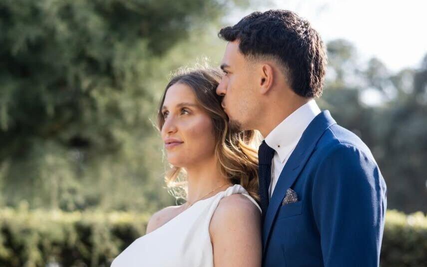 Pote Pedro Gonçalves e Bruna Rafaela sobem ao altar. Veja o vídeo do casamento