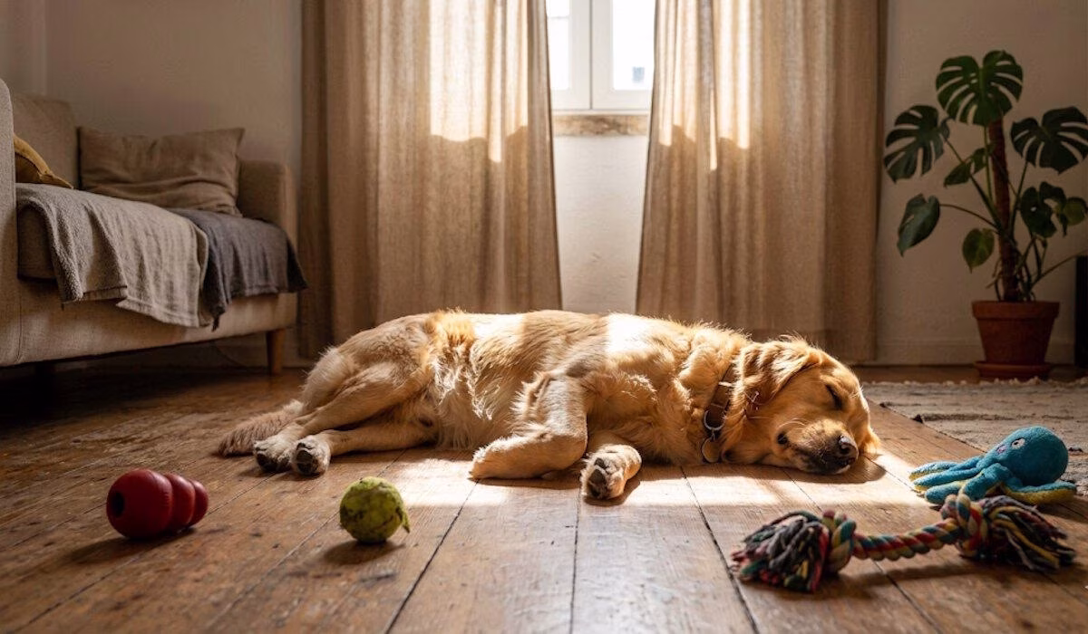 Por que razão os cães adoram dormir ao sol? A ciência por trás do banho de sol canino