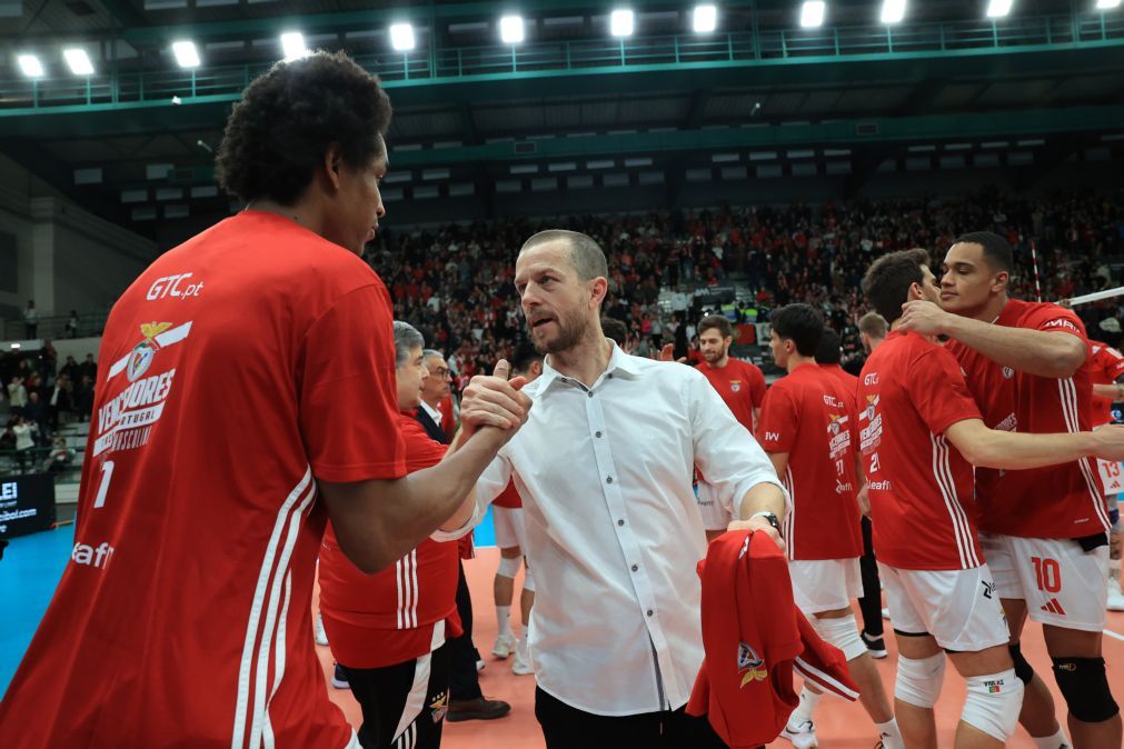Benfica assume final de ciclo de oito anos com treinador de voleibol Marcel Matz