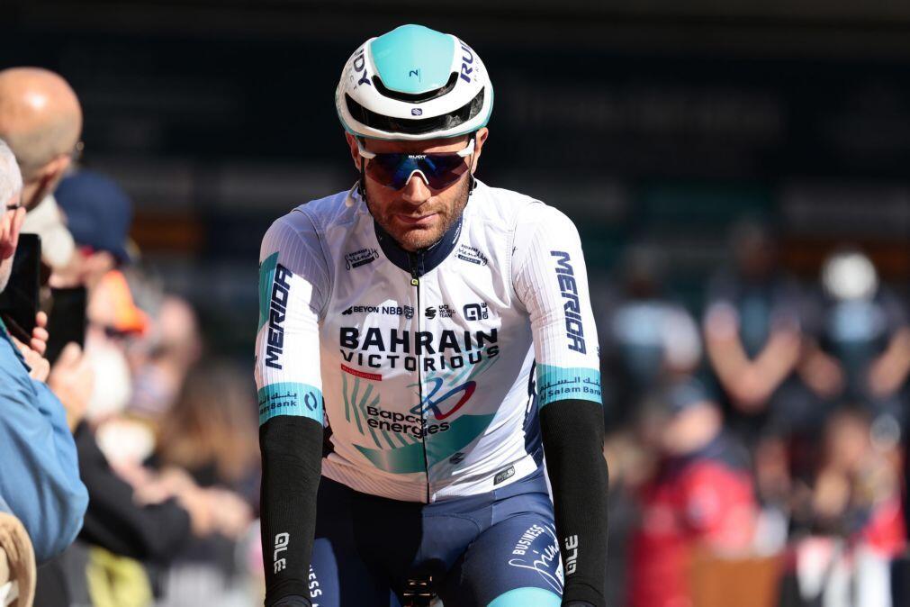 Ciclista Damiano Caruso vai ser diretor da Bahrain Victorious em 2027