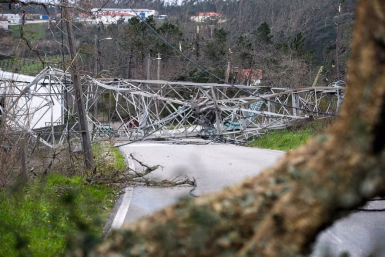 Um morto e um ferido em trabalhos de reparação de estruturas elétricas em Leiria