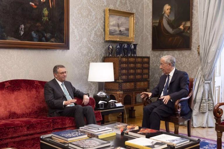 Marcelo recebeu Seguro durante três horas e meia no Palácio de Belém