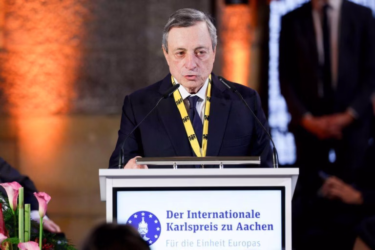 Mario Draghi diz que UE deve ser mais assertiva com EUA de Donald Trump