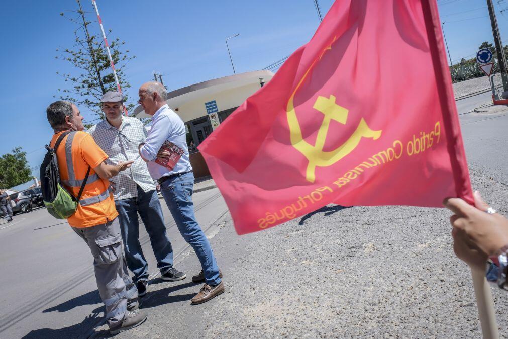 Líder do PCP pede adesão à greve geral contra o pacote laboral do Governo