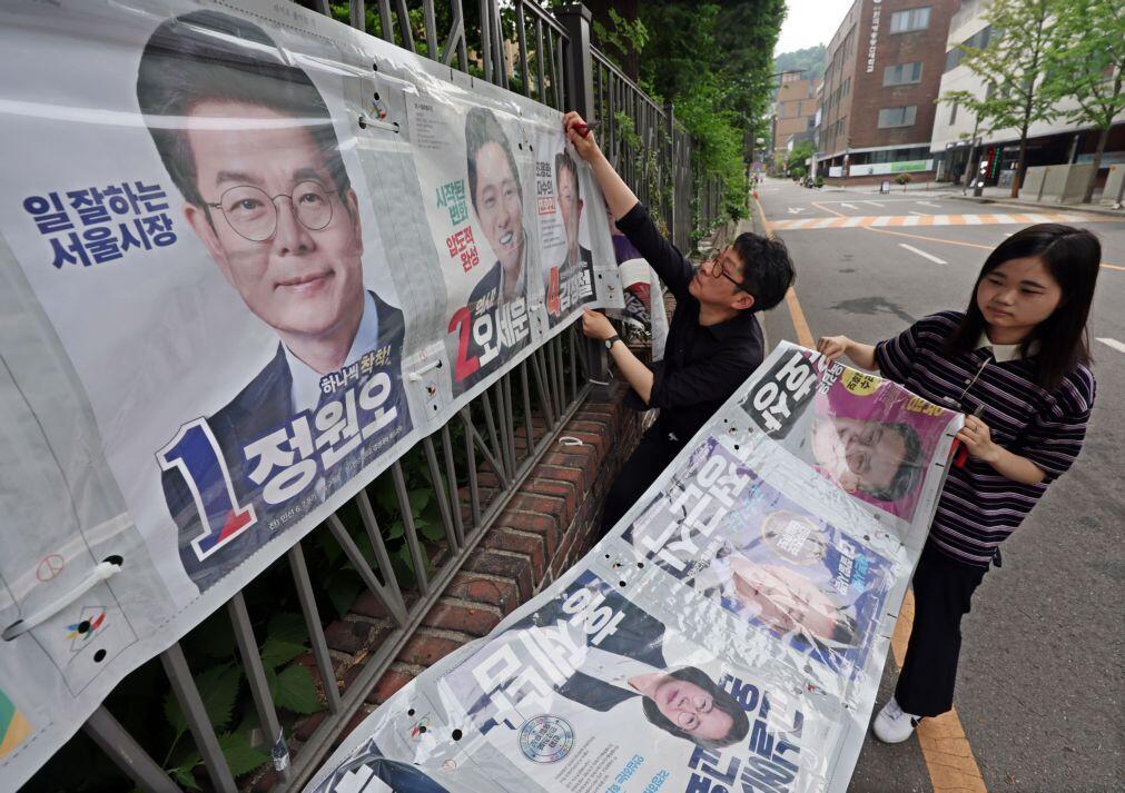 Partido no poder vence a maioria das autarquias na Coreia do Sul mas perde Seul