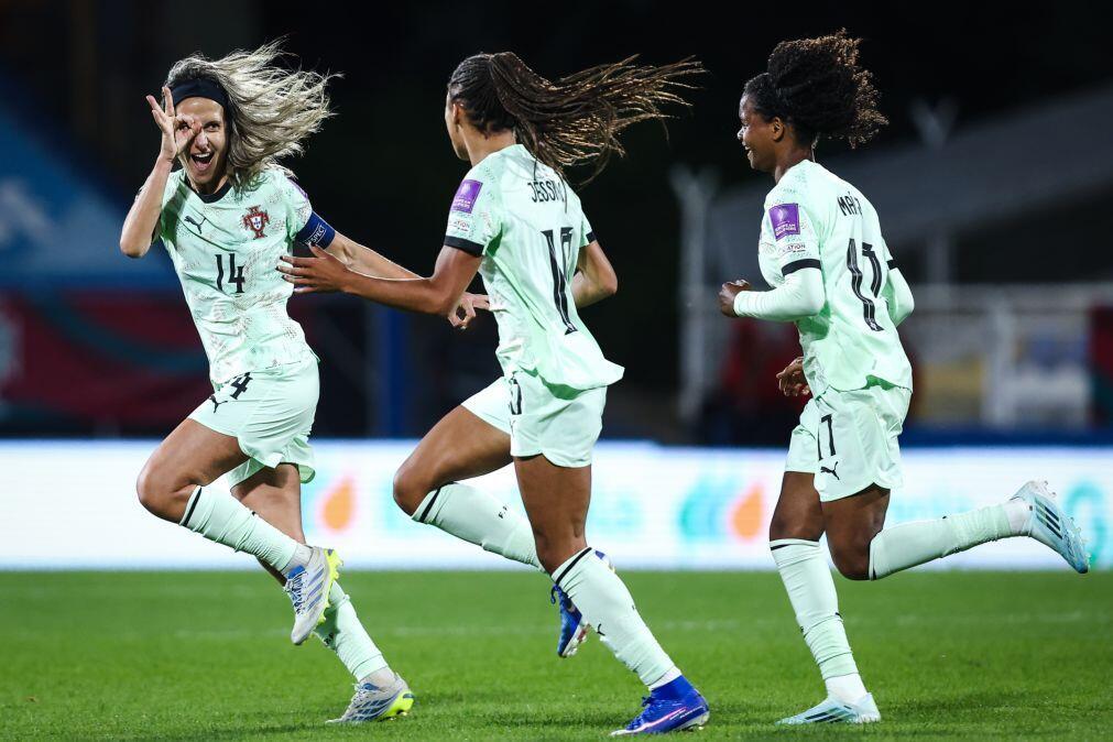 Portugal goleia Letónia e lidera Grupo B3 de apuramento para o Mundial feminino
