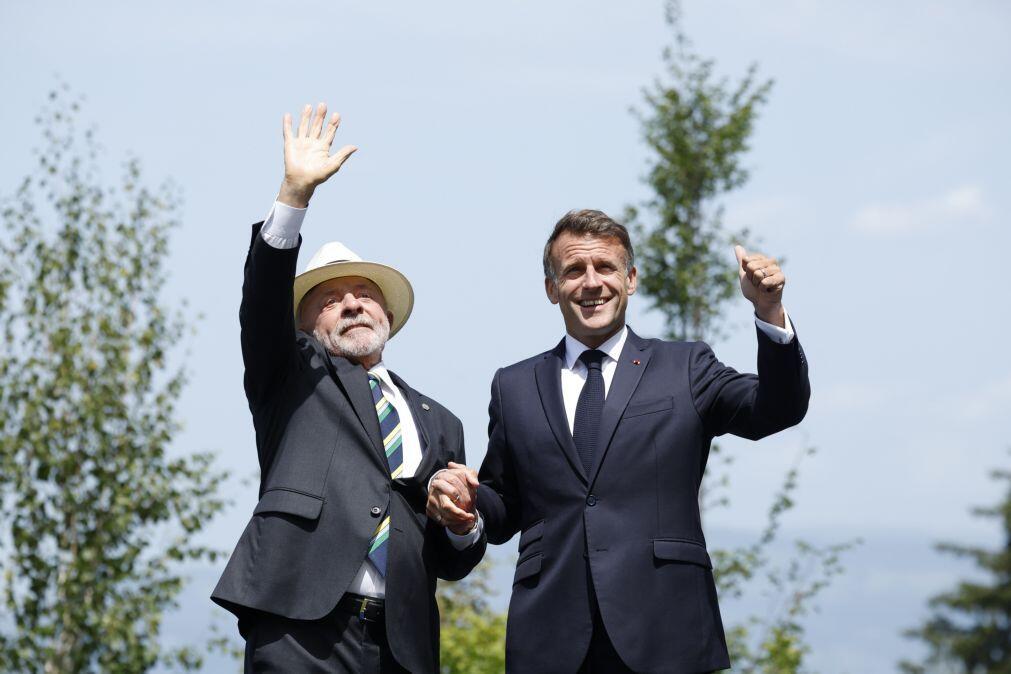 Lula defende no G7 combate ao narcotráfico com respeito pela soberania dos países