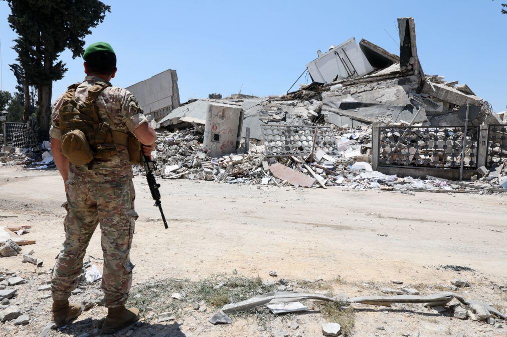 ONU assinala “primeiro dia” sem bombardeamentos no sul do Líbano